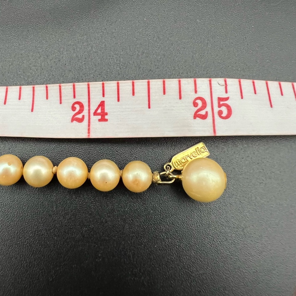 Marvella Vintage Faux Pearl Necklace - Picture 4 of 4